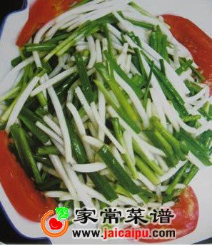 绿豆芽炒韭菜