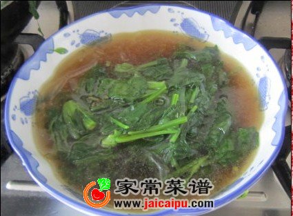 菠菜粉丝汤