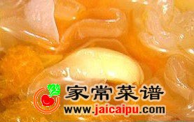 银耳柑羹