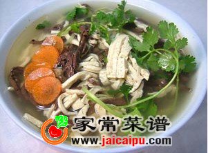 鸭血豆腐汤