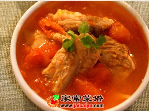 西红柿鸡肉汤