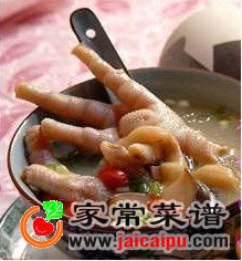 香菇凤爪汤