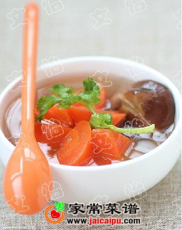 香菇萝卜汤