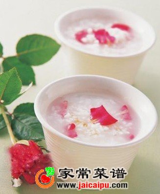 玫瑰花粥