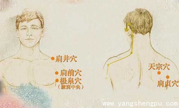 极泉穴的位置