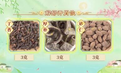 解郁开胃饮